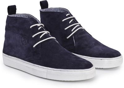 

Rozo High Ankle Suede Casuals Casuals For Men(Navy