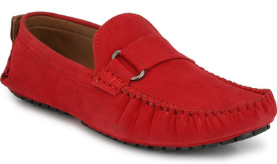 

ZebX Loafers For Men(Red