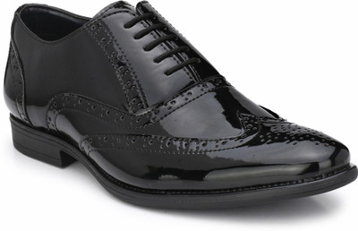 

Levanse Patent Brogue shoes Brogues For Men(Black