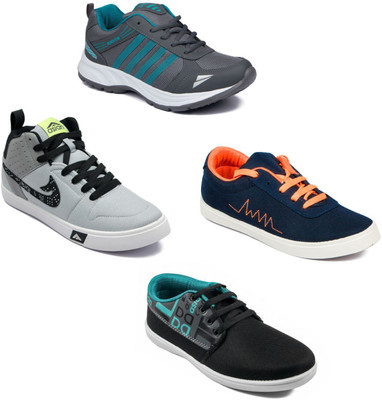 

Asian Men's Combo pack of 4 Casuals For Men(Multicolor