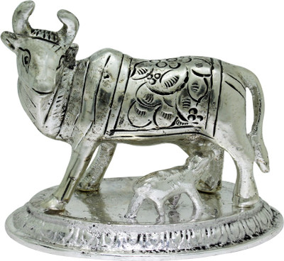 

Frabjous Decorative Showpiece - 13 cm(Steel, Silver)