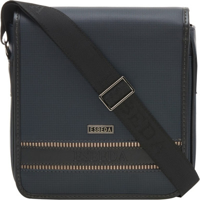 

ESBEDA Men Formal Blue PU Sling Bag
