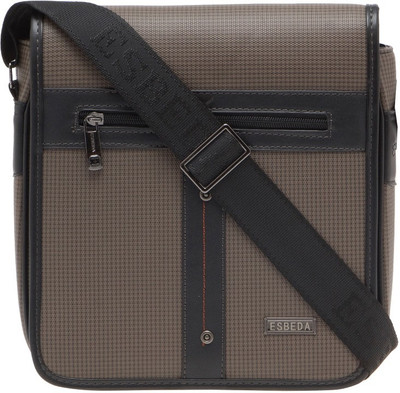 

ESBEDA Men Formal Grey PU Sling Bag