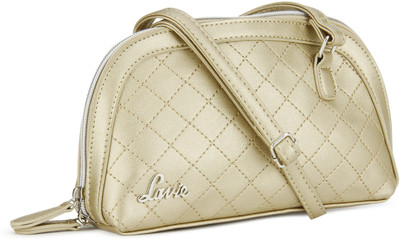 

Lavie Women Casual Grey PU Sling Bag