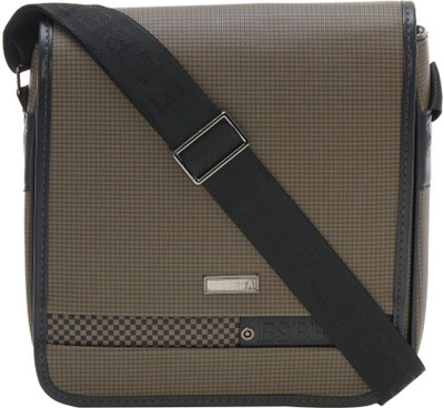 

ESBEDA Men Formal Grey PU Sling Bag