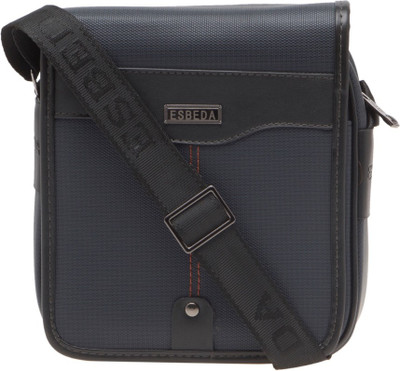 

ESBEDA Men Formal Blue PU Sling Bag