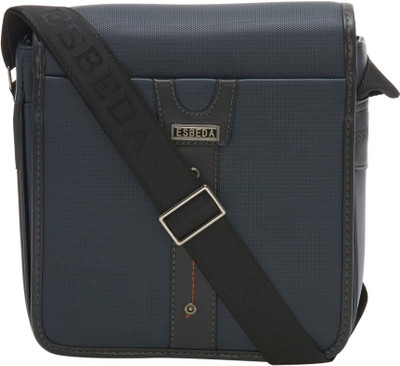 

ESBEDA Men Formal Blue PU Sling Bag