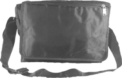 

DARA Men & Women Casual Black Polyester Messenger Bag