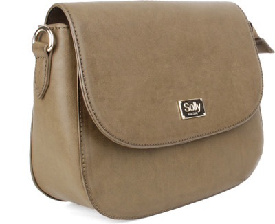 

Allen Solly Women Casual Brown PU Sling Bag