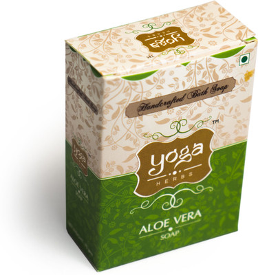 

YOGA HERBS Aloe Vera Handmade Soap (Pack of 5)(375 g, Pack of 5)