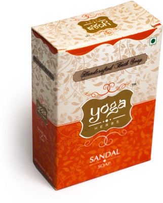 

YOGA HERBS Sandalwood Handmade Soap (Pack of 5)(375 g, Pack of 5)