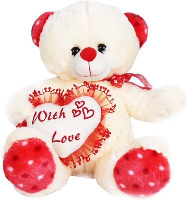 

PLAY Heart Teddy bear - 34 cm(Sandal)