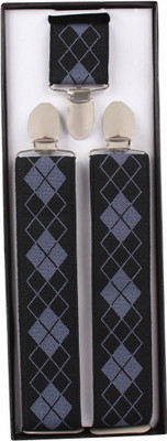 

TieOn Y- Back Suspenders for Men(Black)