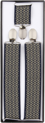 

TieOn Y- Back Suspenders for Men(Brown)