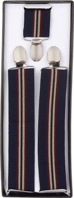 

TieOn Y- Back Suspenders for Men(Blue)