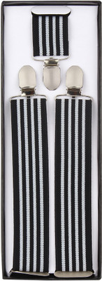 

TieOn Y- Back Suspenders for Men(Black)