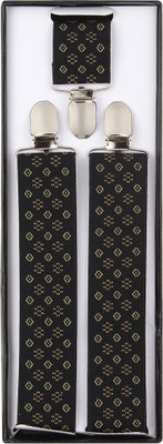 

TieOn Y- Back Suspenders for Men(Brown)
