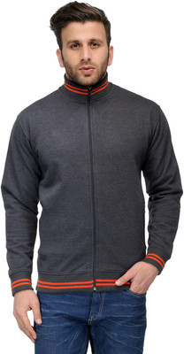 

AWG Full Sleeve Solid Men's Sweatshirt, Grey