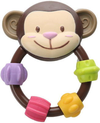

Baybee GoBanana Rattle Teether Teether(Brown)