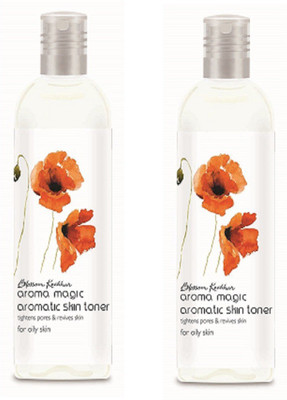 

Aroma Magic Aromatic Skin Toner Pack of 2(200 ml)