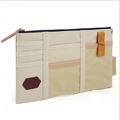 

Aeoss Car Sun Visor Storage Point Pocket Documents Organizer, Mobile Holder, Tablet Holder, Credit Card & Visiting Card Holder Bag(Beige)