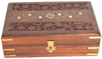 

VAS Collection Home Jewellery Vanity Box NA Vanity Box(Brown)