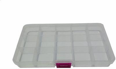 

Bruzone Premium 15 Compartment AB01 Multi Purpose Vanity Box(White)