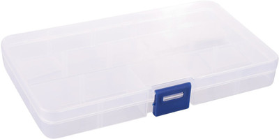 Bruzone Premium 15 Compartment AB03 Multi Purpose Vanity Box(White)