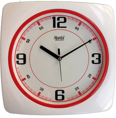Ajanta sokariya Analog 25 cm X 25 cm Wall Clock(Multicolor, With Glass)