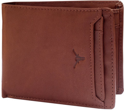 

hidekraft Men Brown Genuine Leather Wallet(6 Card Slots)