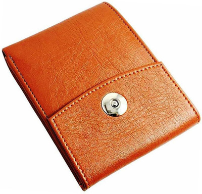 

Wenzest Men Tan Artificial Leather Wallet(6 Card Slots)