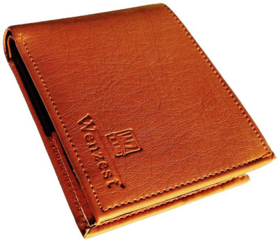 

Wenzest Boys Tan Artificial Leather Wallet(10 Card Slots)