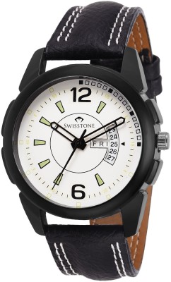 SWISSTONE SW-G150-WHT-BLK Watch  - For Men   Watches  (Swisstone)