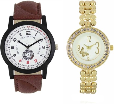 CM New Couple Watch With Stylish And Designer Dial Low Price LR 0011 _203 Watch  - For Men & Women   Watches  (CM)
