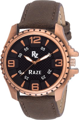Raze RZ529 Numeric Brown Watch  - For Men   Watches  (RAZE)