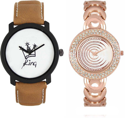 

CM New Couple Watch With Stylish And Designer Dial Low Price LR 0018 _202 Watch - For Men & Women