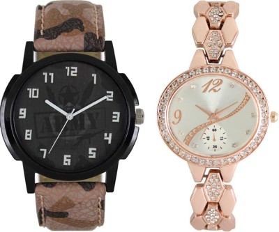 CM New Couple Watch With Stylish And Designer Dial Low Price LR 003 _215 Watch  - For Men & Women   Watches  (CM)