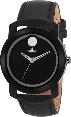 Swisstyle SS-GR1717-BLK-BLK Watch  - For Men   Watches  (Swisstyle)
