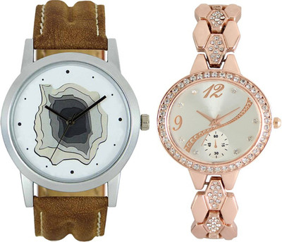 

CM New Couple Watch With Stylish And Designer Dial Low Price LR 009 _215 Watch - For Men & Women