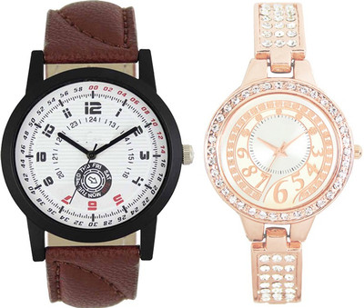 View CM New Couple Watch With Stylish And Designer Dial Low Price LR 0011 _216 Watch  - For Men & Women Wrist Watches Price Online(CM)