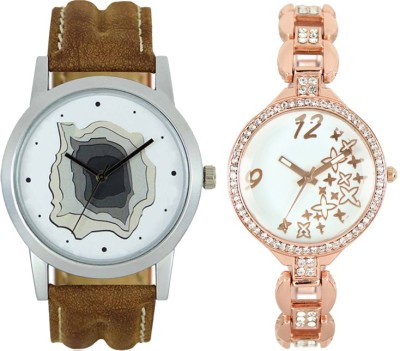 CM New Couple Watch With Stylish And Designer Dial Low Price LR 009 _210 Watch  - For Men & Women   Watches  (CM)
