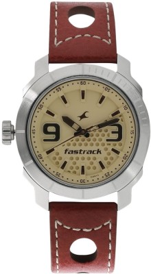 Fastrack 3168SL02 Loopholes Watch  - For Men   Watches  (Fastrack)