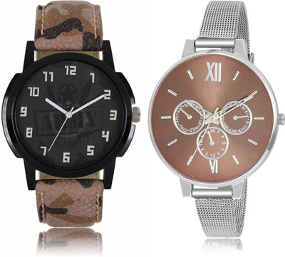 View CM New Couple Watch With Stylish And Designer Dial Low Price LR 003 _214 Watch  - For Men & Women Wrist Watches Price Online(CM)
