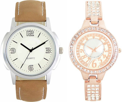 View CM New Couple Watch With Stylish And Designer Dial Low Price LR 0016 _216 Watch  - For Men & Women Wrist Watches Price Online(CM)