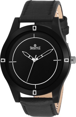 Swisstyle SS-GR1718-BLK-BLK Watch  - For Men & Women   Watches  (Swisstyle)