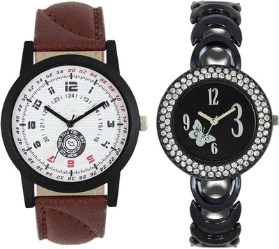 

CM New Couple Watch With Stylish And Designer Dial Low Price LR 0011 _201 Watch - For Men & Women