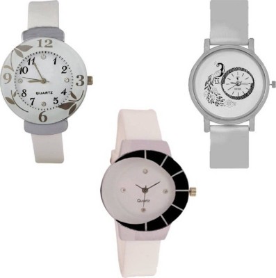 JM SELLER Super Classic Collection Stylish Combo 09 JM009 Watch Watch  - For Girls   Watches  (JM SELLER)