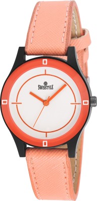 Swisstyle SS-LR1718-WHTORG-ORG Watch  - For Men & Women   Watches  (Swisstyle)