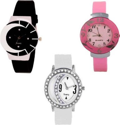 T TOPLINE Super Classic Collection Stylish Combo 10 TT010 Watch Watch  - For Girls   Watches  (T TOPLINE)