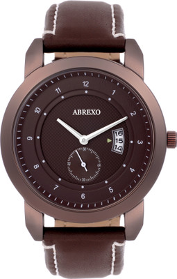 

Abrexo Abx01011 OL-BRN Gents Special Valuable Generis Design Day and Date Chronograph Series Watch - For Men